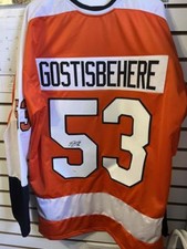 Shayne Gostisbehere Philadelphia Flyers Signed replica Jersey COA 