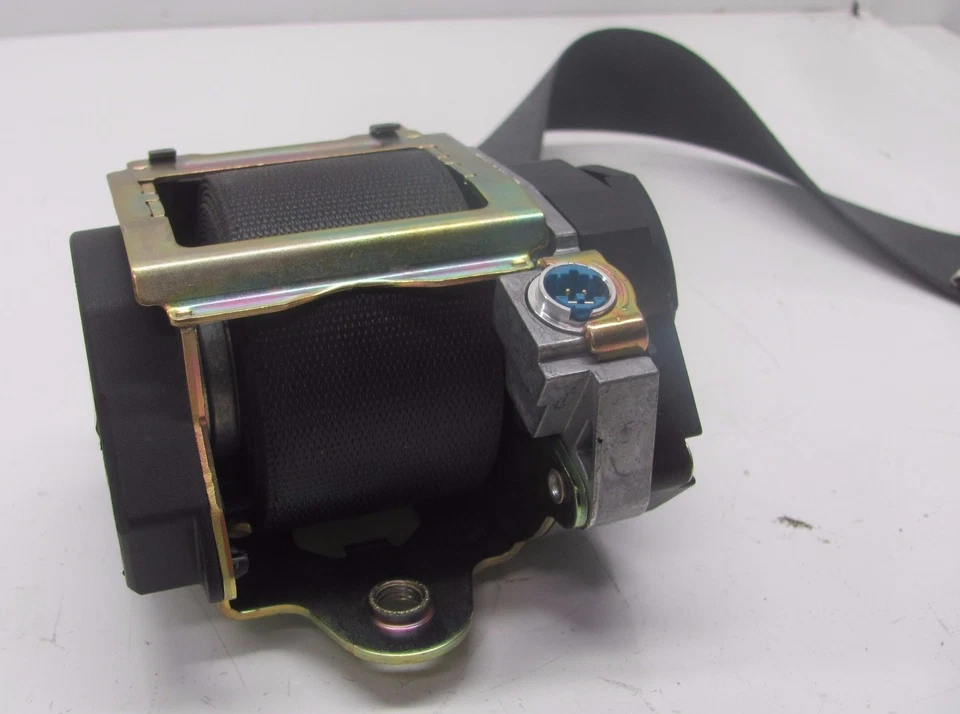 CINTURÓN SEGURIDAD DELANTERO DERECHO BMW 745LI 2002-2005 NEGRO (561078501) OEM KM509208 Foto 4 de 4