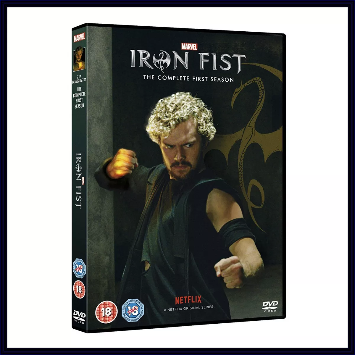 IRON FIST - MARVELS IRON FIST SEASON 1 - COMPLETE FIRST SERIES **BRAND NEW  DVD