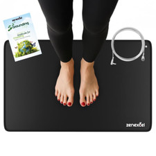 Zenexcel Grounding Mat for Feet, Sleep, Pain Relief, Energy, Inflammation, 24"X1