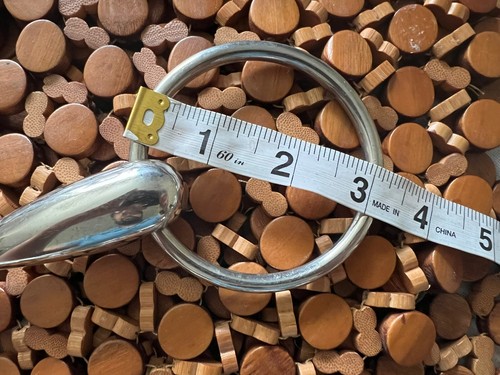 Loose Ring Snaffle Bit Stainless Steel English Single Joint 5 5/8” - Picture 3 of 3