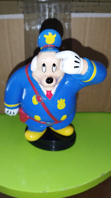 Figurine MICKEY Commissaire Finot Chief O'Hara topolino disney figure ...