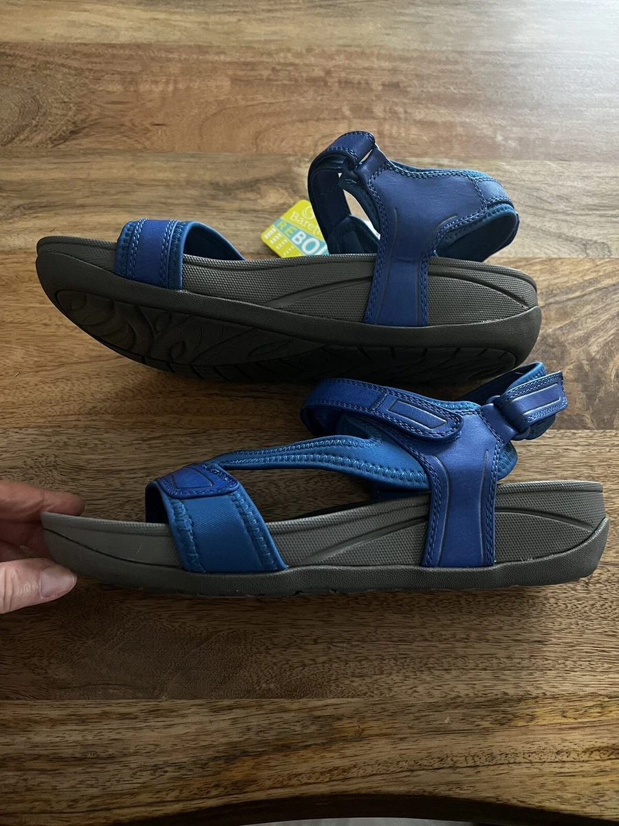 Baretraps Womens Size 10 Donatella Blue Strappy Comfort Sandals