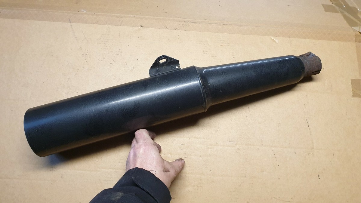 Kawasaki GPz900R ZX900A 1x Auspuff-Endtopf exhaust muffler KHI