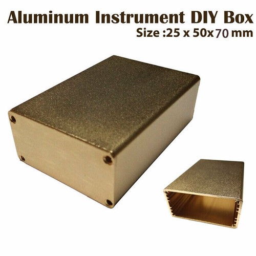 Aluminum Instrument Enclosure Electronic Project Case Junction Box