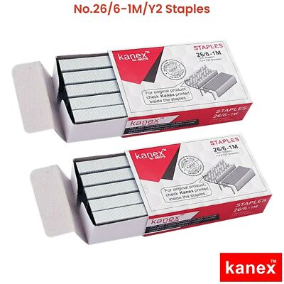 SCHWERLAST - 26/6 Größe Standard Heftklammern Packung Heften bis zu 30 Blatt MEHRFACHPACKUNG