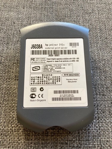 HP JetDirect 310x External Print Server J6038A - Picture 3 of 6