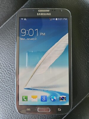 Samsung SPH-L900 Galaxy Note II Sprint Smartphone  GOOD.  READ DESCRIPTION !!