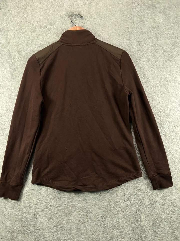 Ralph Lauren Lauren Active LRL Mujer Chaquetas Medianas Utilidad Carga Marrón Tejido Foto 4 de 4