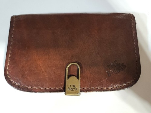 IL PONTE vintage Borsello Portafoglio In Pelle The Bridge | eBay