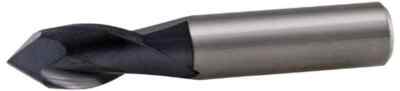 Accupro 5/8'' Diam, 1-1/4'' LOC, 2 Flute, 90� Point Angle, Solid Carbide Drill ...