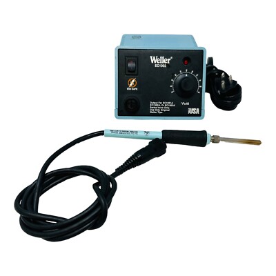 WELLER EC1002 SOLDERING STATION w/EC1302B SOLDERING PENCIL 
