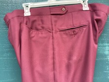 SANSABELT MENS VINTAGE RETRO GOLF HIPSTER DISCO PANTS 38  x 31.5  
