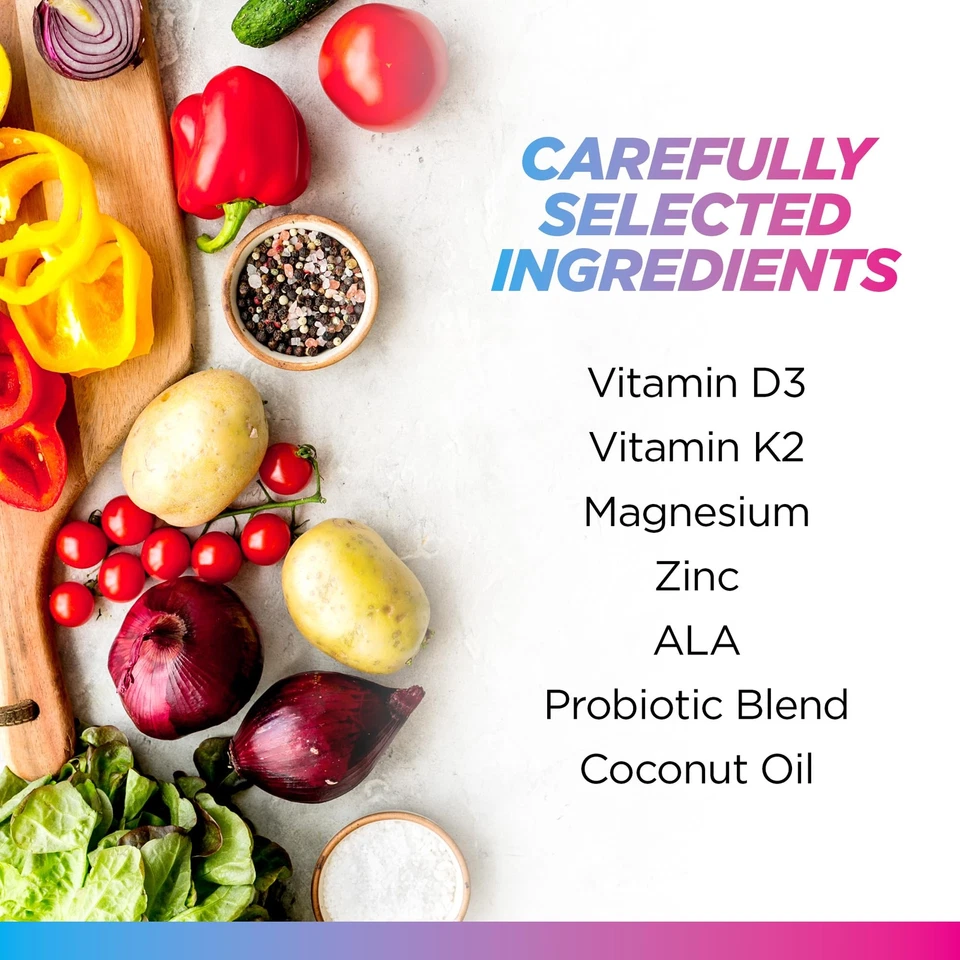 Livingood Diario Vitamina D3 K2 4000 UI Suplemento Dietético 9 en 1 para... Foto 3 de 4