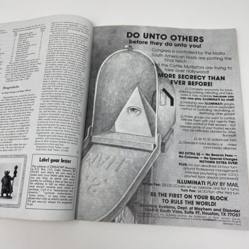 Dragon Magazine (TSR Dungeons & Dragons role-playing aid) issue 86 - Picture 4 of 7