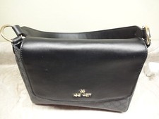 Nine West Black Shoulder Bag Faux Leather Never used