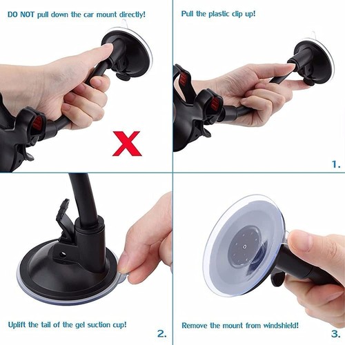 Universal Car Windshield Dashboard Mount Holder Stand Suction Cup for Cell Phone - Picture 9 of 10