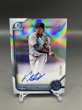 2022 Bowman * FEDERICO POLANCO 1ST BOWMAN CHROME REFRACTOR AUTO /499