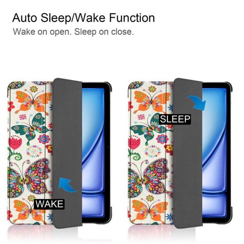 Magnetic Leather Case Stand Smart Sleep Cover For iPad (A16) 11th Gen 11" 2025 - Picture 107 of 169