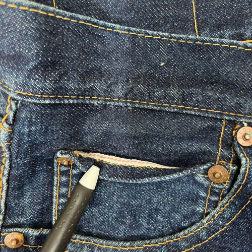 【90S】SUGAR CANE M41001 Rare dark blue 90s SUGAR CANE M41001 red tab early XX model