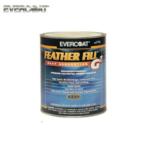 Fibre-Glass Evercoat FeatherFill G2 – Gray, 1-Quart Body Filler (FIB-712)