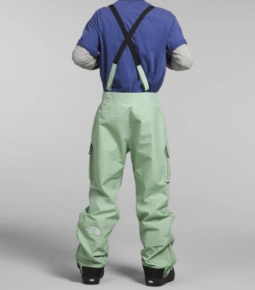 North Face Sidecut Mens Sz L Gore Tex Waterproof Ski Bibs