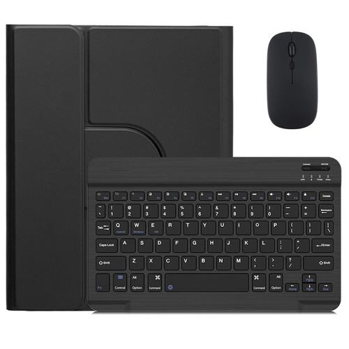 Rotating Case Cover With Keyboard Mouse For iPad 7/8/9/10th Gen Pro 11 Air 5 4 3 - Picture 25 of 45