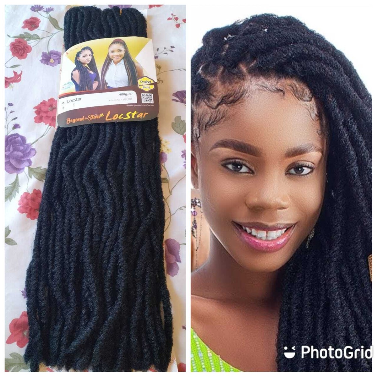 Locstar Faux locs Dreadlock 60'' Long Dread Hair Extension