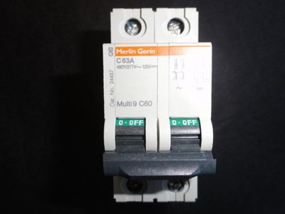 MERLIN GERIN 24457 MULTI 9 C60 CIRCUIT BREAKER MARINE BOAT