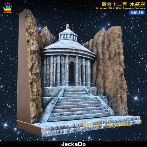 Modelo de estatua diorama del zodiaco Acuario JacksDo Saint Seiya JK.Scene-30 en stock - Imagen 3 de 16