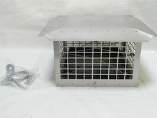 13x13 locktop Damper cap top Chimney Combo w/Accessories *Brand New*