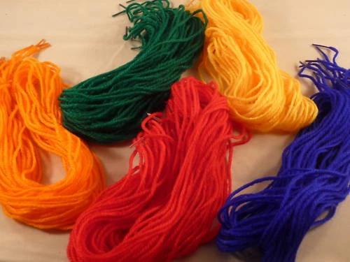 Tipped Yarn Laces - Mixed Selections