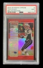 2005 bowman chrome #8 tom brady; red SP refractor PSA 9  *EARLY TB12 COLOR MATCH
