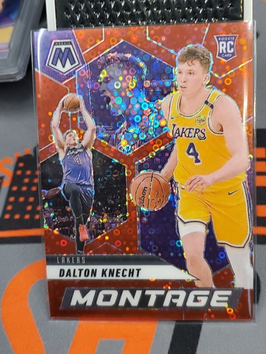 Dalton Knecht 2024-25 Panini Mosaic Basketball Montage Fast Break Red RC 52/99 - Picture 5 of 8