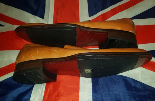 Fatte A Mano Vero Cuoio Italian Shoes (UK 10) - Picture 8 of 8