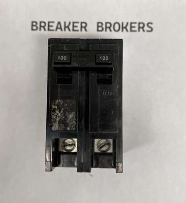 Square D Homeline HOM2100 100A Circuit Breaker 2 P Plug In SHIPS PRIORITY TODAY