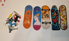 Tech Deck Fingerboard Lot for collectors small minature finger skate board 