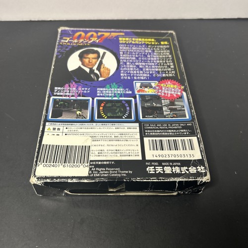 Japanese Goldeneye 007 Nintendo 64 N64 Japan Import Complete Boxed W Booklet - Picture 8 of 8