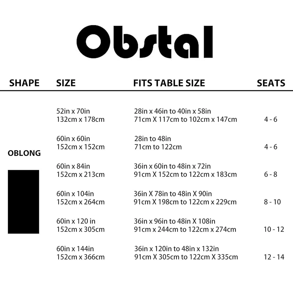 Obstal Sage Green Rectangle Tablecloth, 52x70" Heavy Duty Water Resistant Polyes - Image 4 of 4
