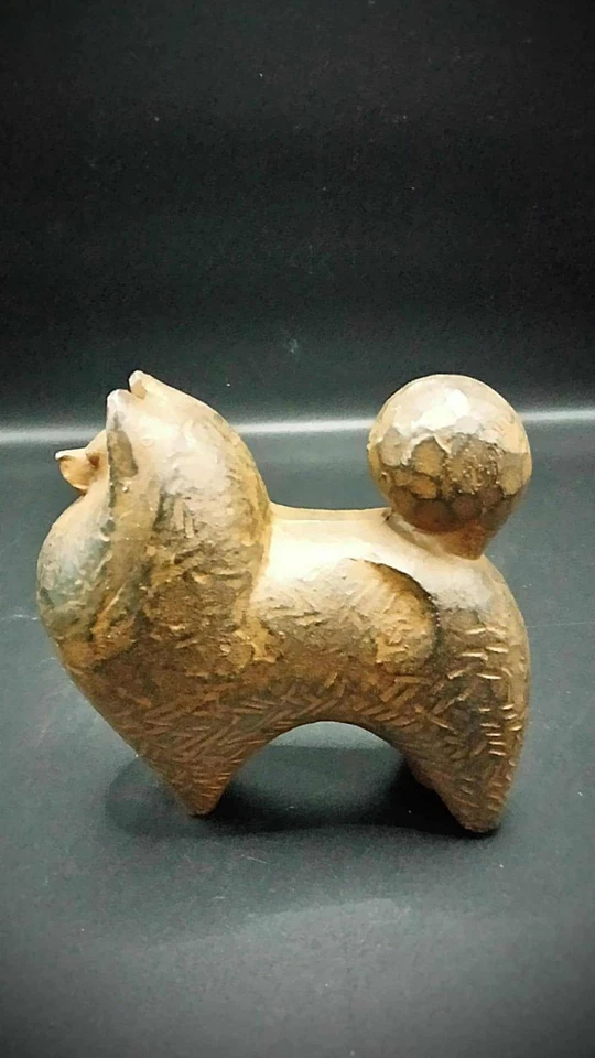 Sotaro Saegusa Bronze Husky Dog - Image 3 of 4