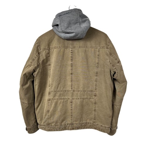 Levi's Sherpa Lined Hooded Trucker Jacket / Coat Sz Medium - Picture 2 of 6