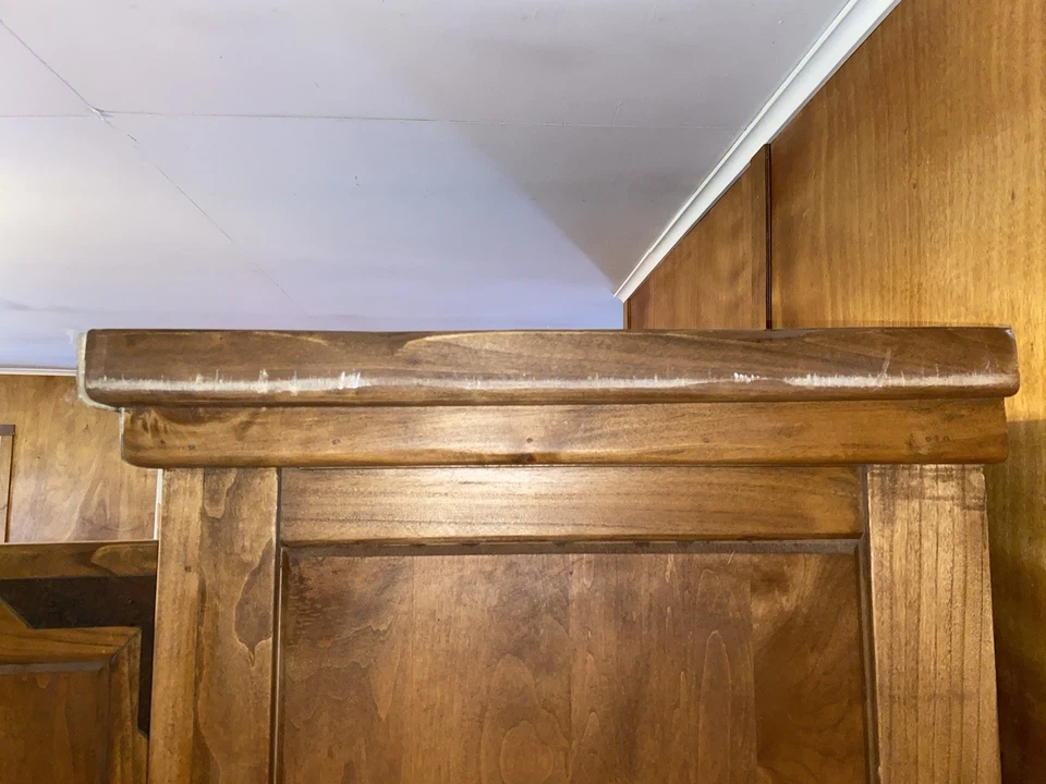 🚨OFERTA🚨 Armario de madera maciza 3 cajones grande resistente estilo occidental Foto 3 de 4