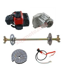 29" Rear Axle Kit  2 Stroke 49/50cc Engine Motor Lawn Mower Buggy Go Kart Quad