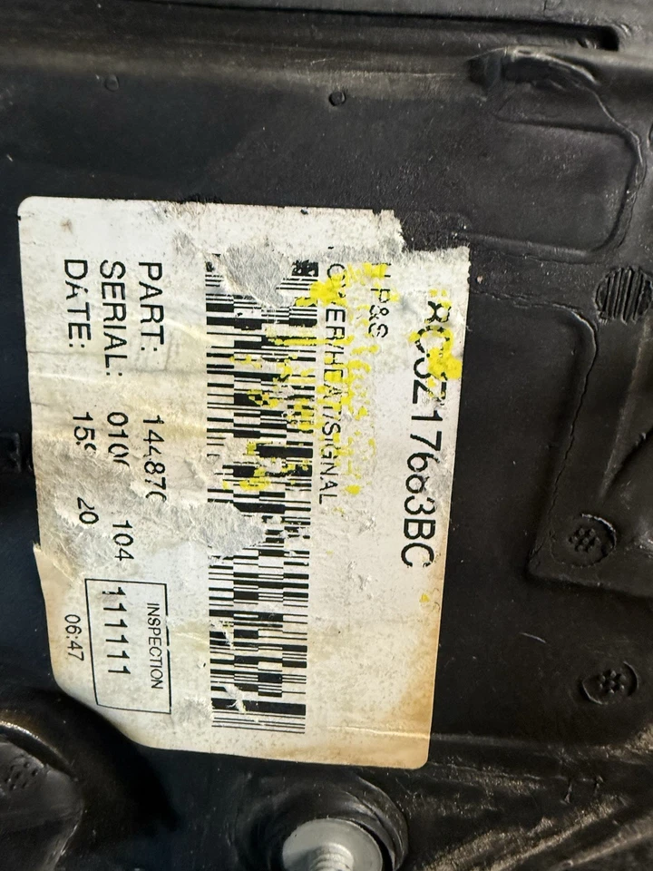 08-10 Ford F250 F350 Heated Tow Mirror ( DRIVER ) # 8C3Z-17683-BC UNTESTED - Image 3 of 4