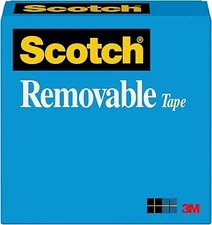 SCOTCH ‎3/4" X 36 YDS. SCOTCH MAGIC TAPE 811 (REMOVABLE) - CLEAR