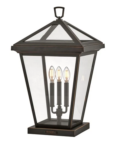 Hinkley Lighting 2557 Alford Place 3 Light 26" Tall Outdoor Post - Bronze - Picture 1 of 12