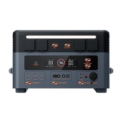 NEU OSCAL PowerMax 2400 Pro Tragbare Powerstation 2016Wh 2400W Camping Grau DE