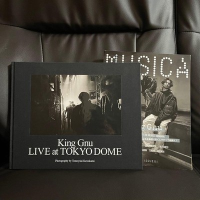 King Gnu Tokyo Dome Live Photo Book with Interview Magazine Hard