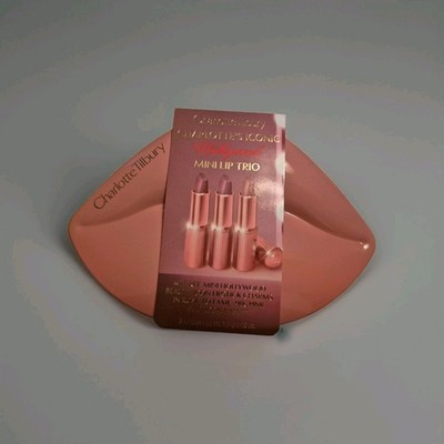 Charlotte Tilbury | Hollywood Iconic Mini Lip Trio | Travel Size Lip Kit