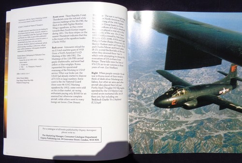 Pair 1980's & 1990's Squadron &Osprey Publishing Air War Korea 1950-1953 books - Picture 12 of 24